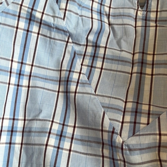 Anthro English Factor Collar Poplin Lace top - Picture 5 of 5